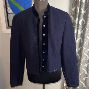 Geiger Vintage Boiled Wool Military Style Jacket